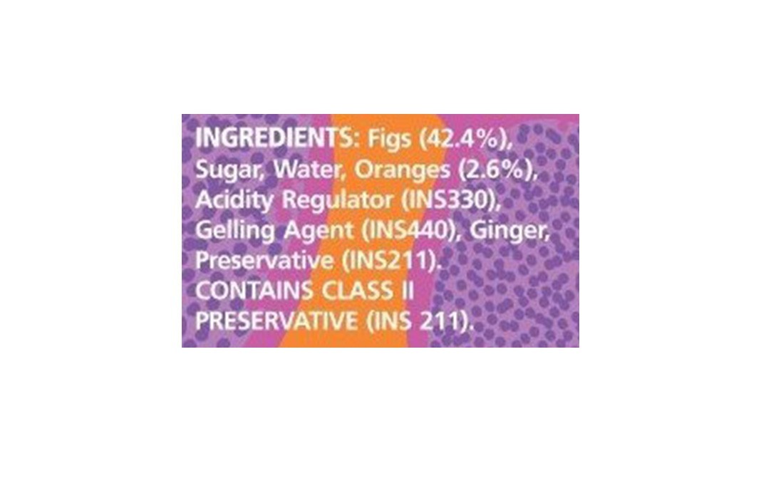K's Kitchen Fig And Orange Converse    Glass Jar  330 grams